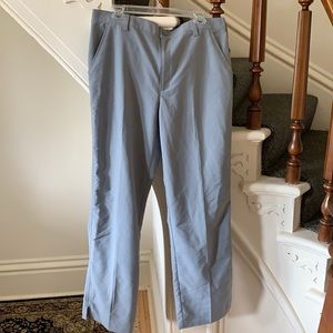 Gray under armor golf pants